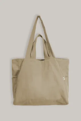 Ruelle Regular Tote Bag, Khaki
