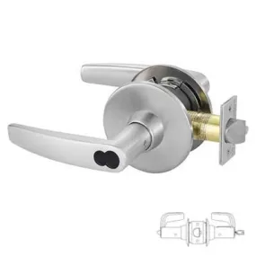 Sargent 28-60-11G05-LB-US26D Entrance or Office Function T-Zone 11 Line Cylindrical Lock - LFIC IC Core, L Rose, B Lever, Satin Chrome
