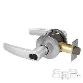 Sargent 28-60-11G05-OB-US26D Entrance or Office Function T-Zone 11 Line Cylindrical Lock - LFIC IC Core, O Rose, B Lever, Satin Chrome