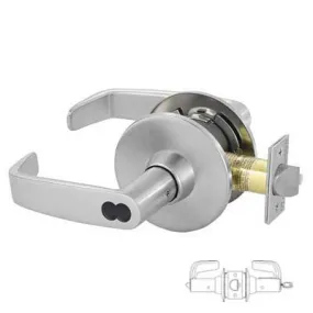Sargent 28-70-11G05-LL-US26D Entrance or Office Function T-Zone 11 Line Cylindrical Lock - SFIC IC Core, L Rose, L Lever, Satin Chrome