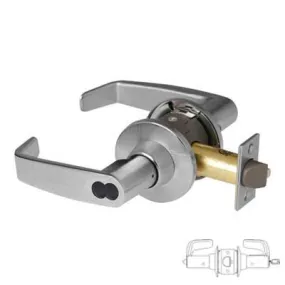 Sargent 28-70-11G05-OL-US26D Entrance or Office Function T-Zone 11 Line Cylindrical Lock - SFIC IC Core, L Rose, L Lever, Satin Chrome