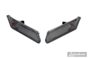Side marker light set, gray or clear- Porsche 911 type 997
