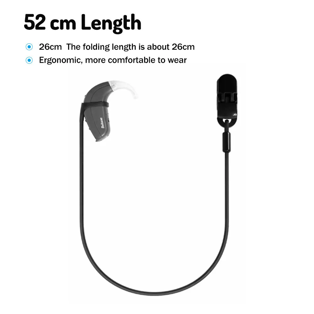 Silicone Anti-loss Lanyard for Hearing Aids