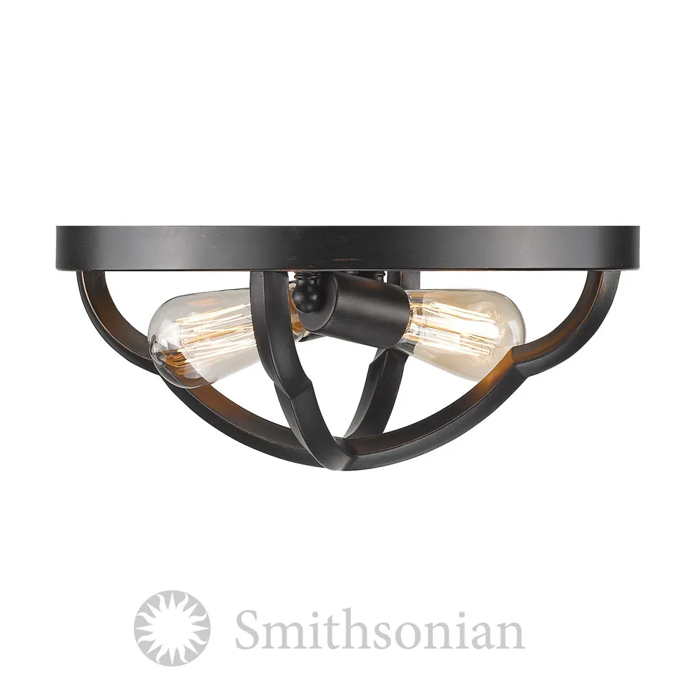Smithsonian Saxon Flush Mount