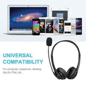 Telephone Microphone Headset W/ Cable