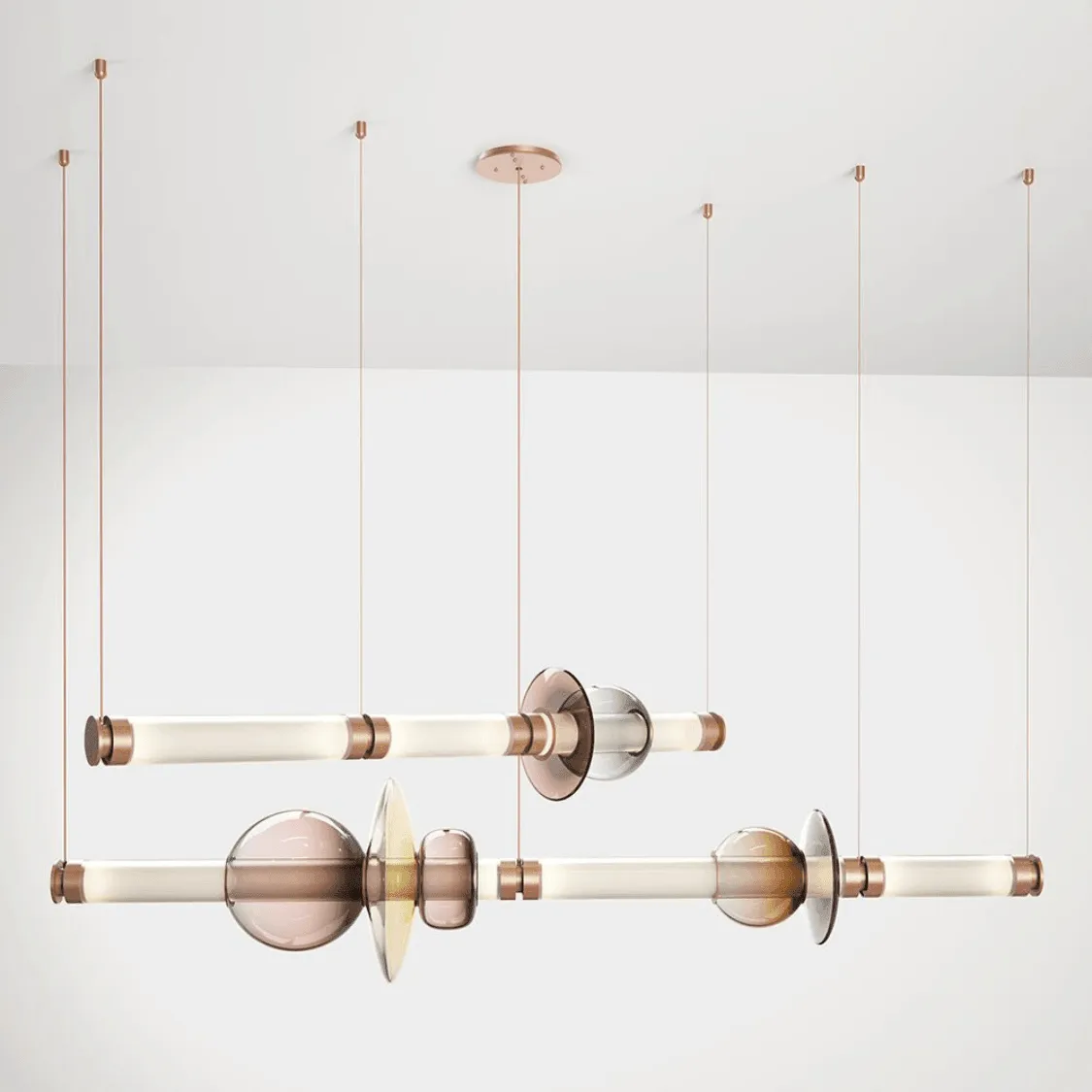 Trail of Beam LED Pendant Light (0868/C2)