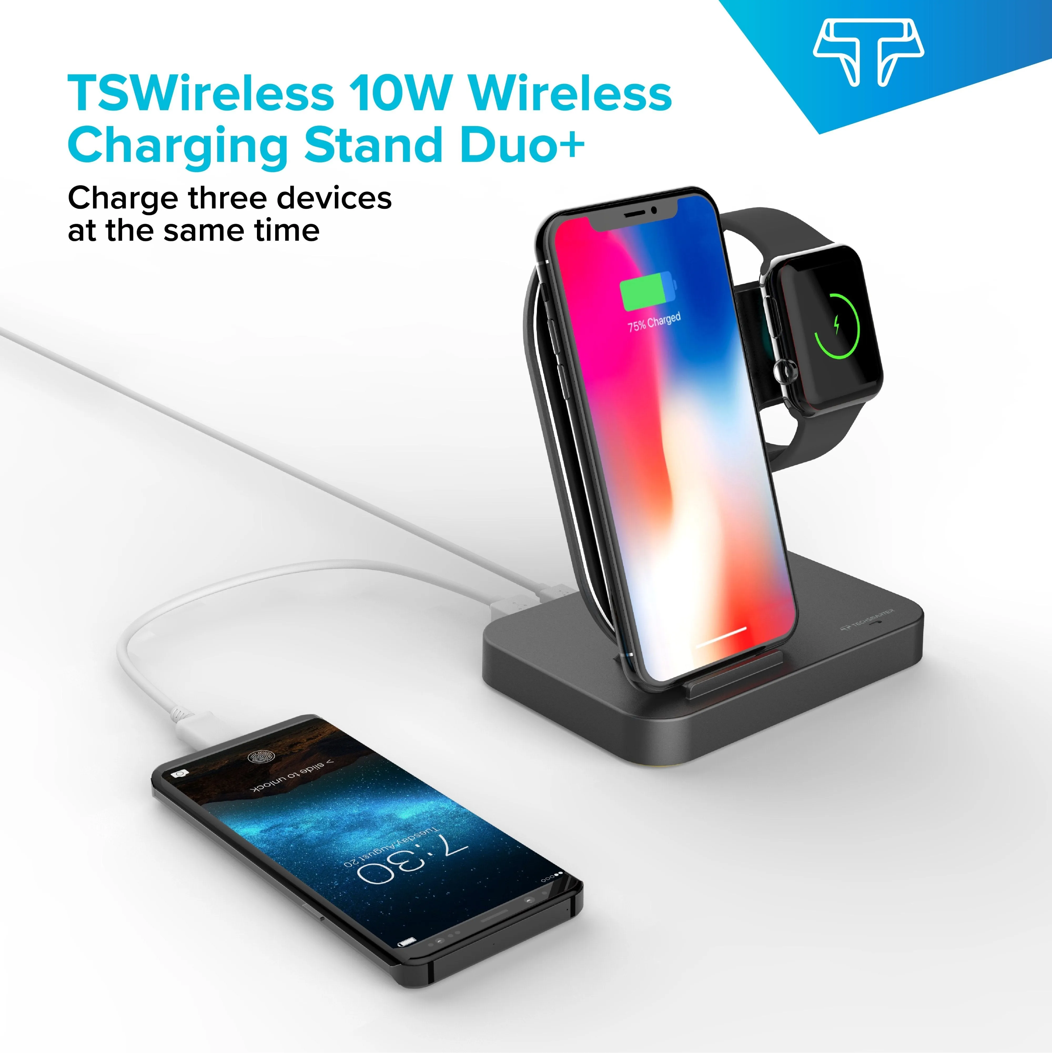 TSWireless 10W Wireless Charger & Dock