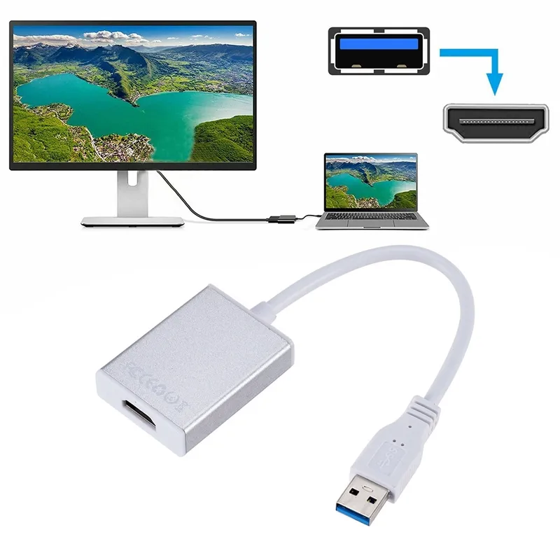 Usb 3.0 To Hdmi Female Adapter Cable- Se-L130