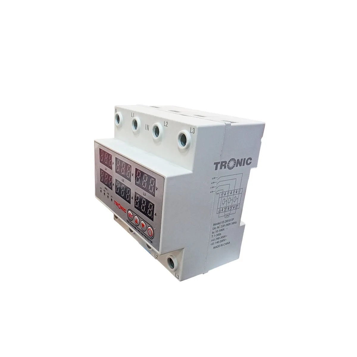 Voltage Protector 100A 3Ph 4Wire vs dr10-tp