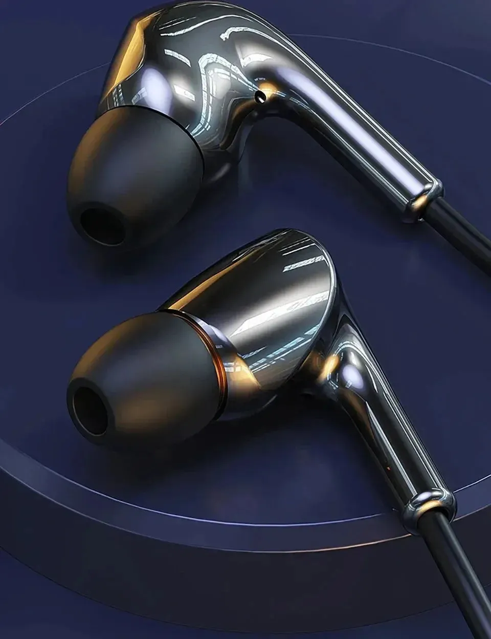 Xiaomi Wired Game Headphones MIJIA L01 Graphene Ceramic Earshells In-Ear 7.1 Surround Sound Headset Waterproof Earphones