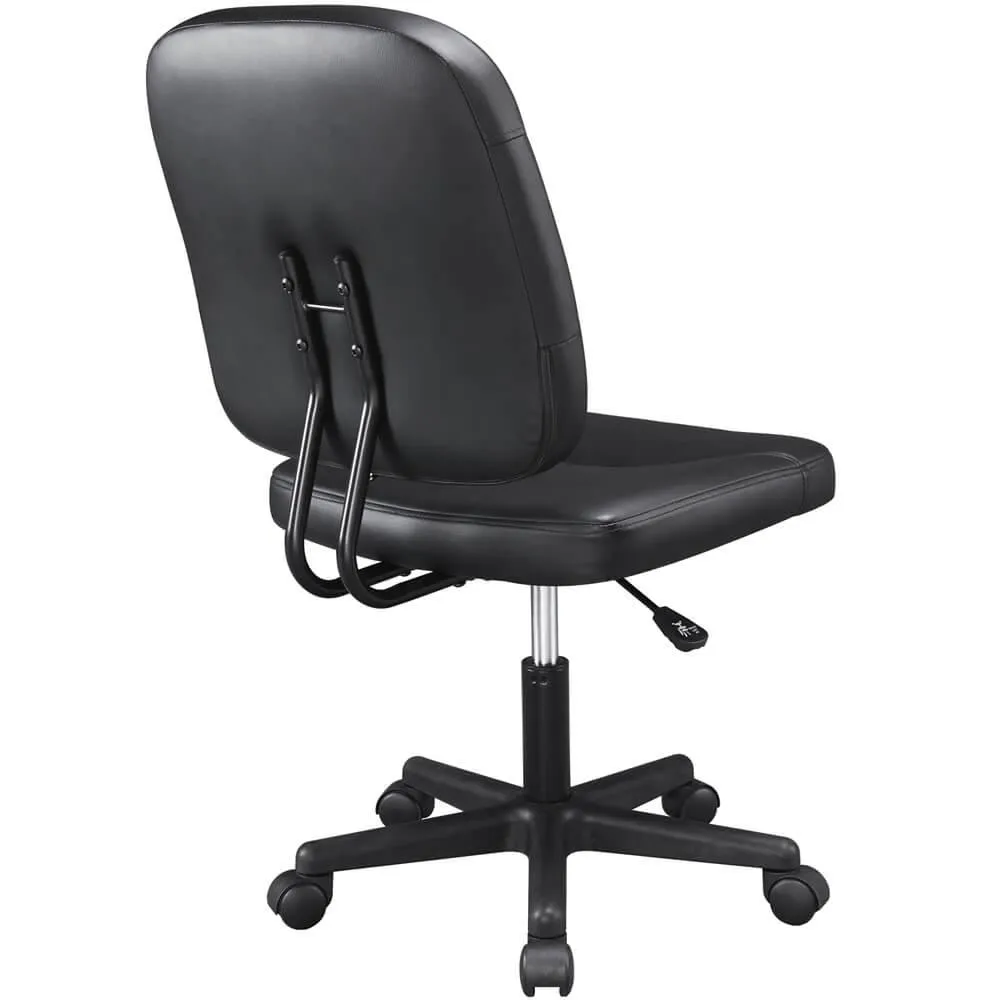 Yaheetech Armless Mid-Back Office Chair